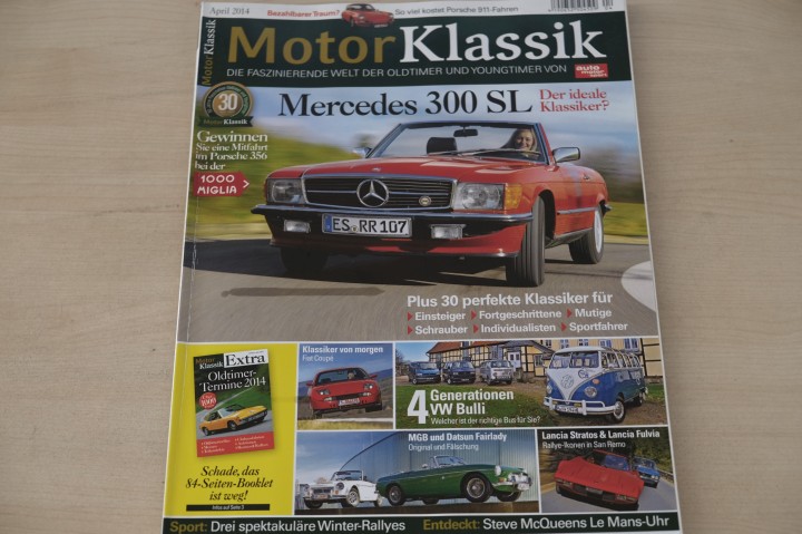 Deckblatt Motor Klassik (04/2014)